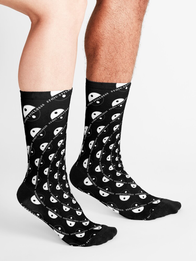 Alternate view of Stoic Stillness - Be Calm - Against The Chaos Socks