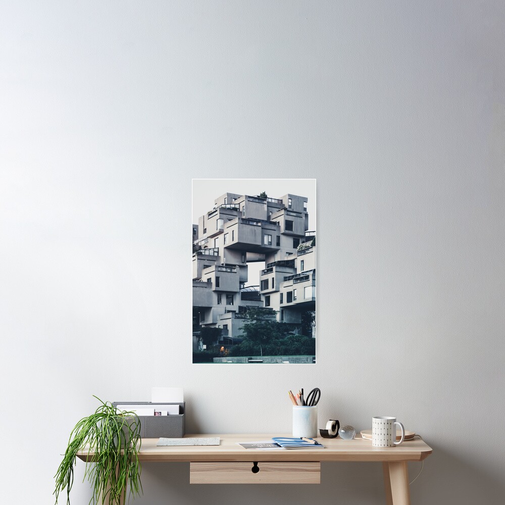 Habitat 67, Montreal Poster