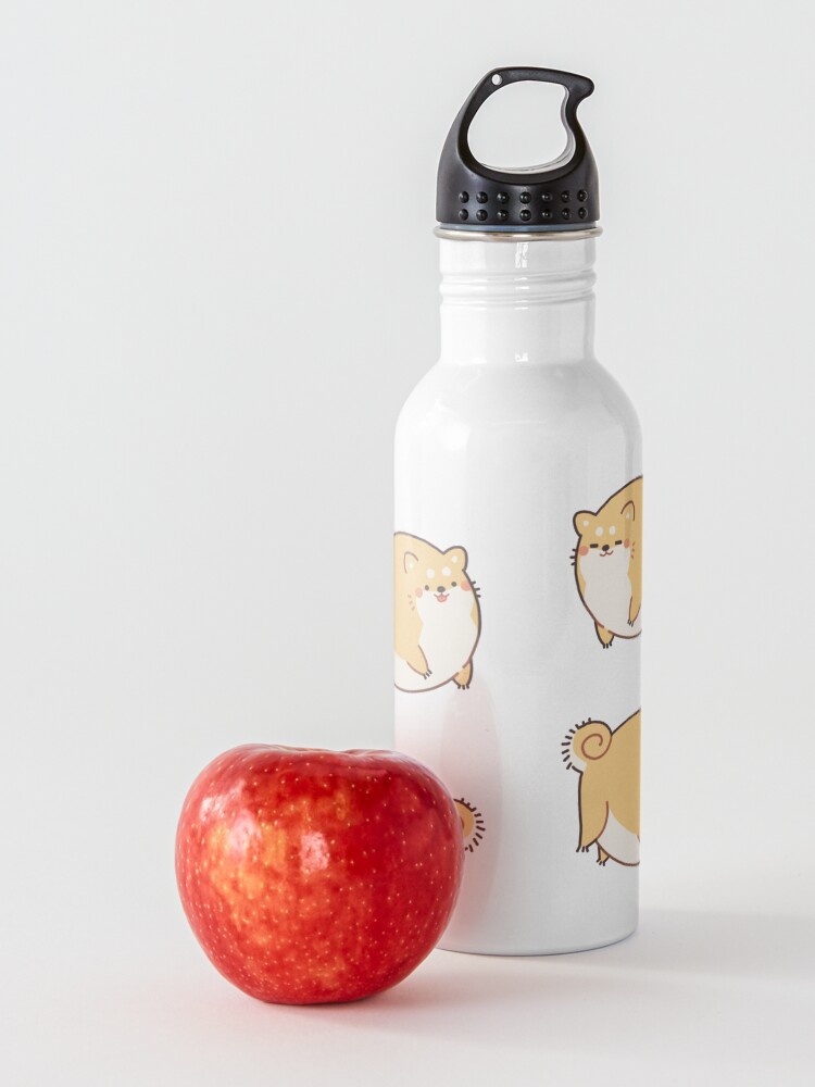 Alternate view of Round Shibes ! Water Bottle