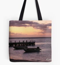 Kalbarri Jetty at Sunset Tote Bag