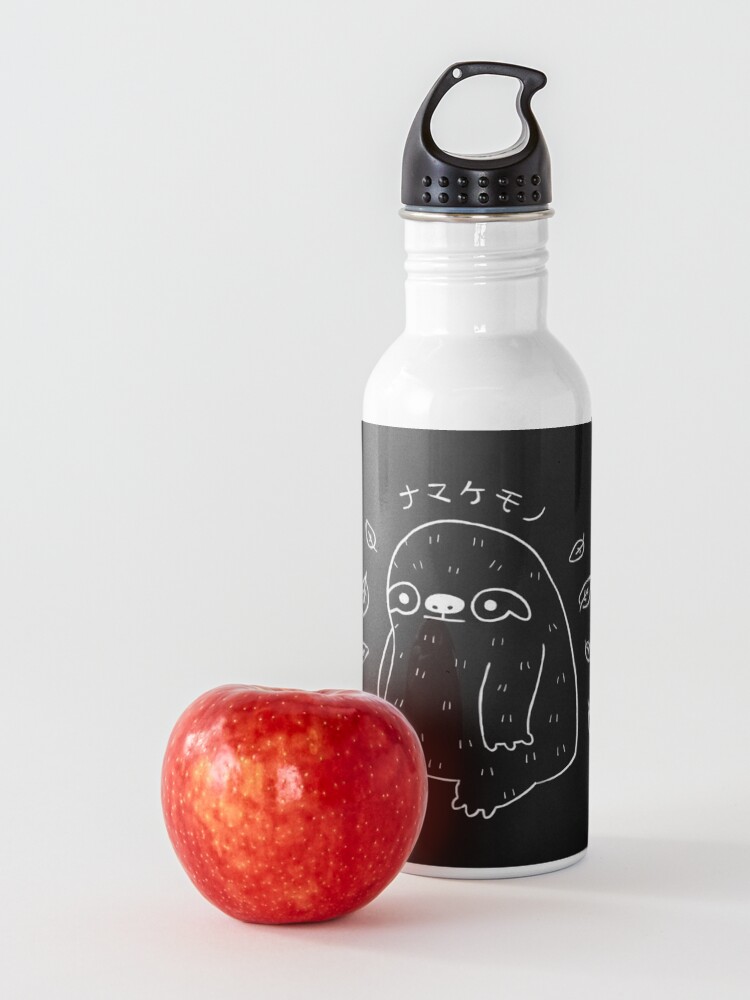 Alternate view of Monochrome Sloth - Simple Art v2.0 Water Bottle