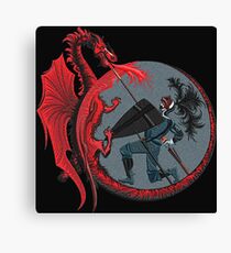 Red Dragon Canvas Print