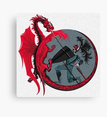Dragon Slayer Canvas Print