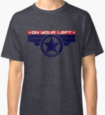 "On Your Left Running Club" Hybrid Classic T-Shirt