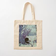 Eine ruhige Stelle des Tees Baumwolltasche