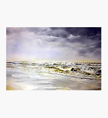 Low tide Photographic Print