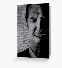 Moriarty Greeting Card