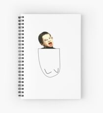 Retarded Jimmy in pocket Spiral Notebook