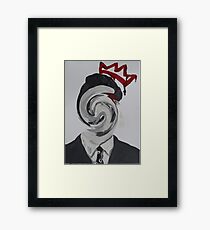 Faceless Moriarty Framed Print