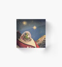 Space Toys Acrylic Block