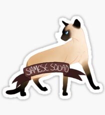Chocolate Point Siamese Sticker