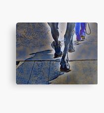 Back To The Barn Metal Print