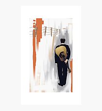 I Walk the Line Photographic Print
