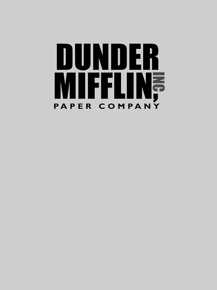 The Dunder Office Mifflin Inc. Design, T-Shirt, tshirt, tee, jersey, poster, Original Funny Gift Idea, Dwight Best Quote From by clothorama