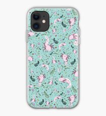Little Sloth and Big Axolotl Watercolor iPhone 11 case Little Sloth and Big Axolotl Watercolor iPhone 11 case