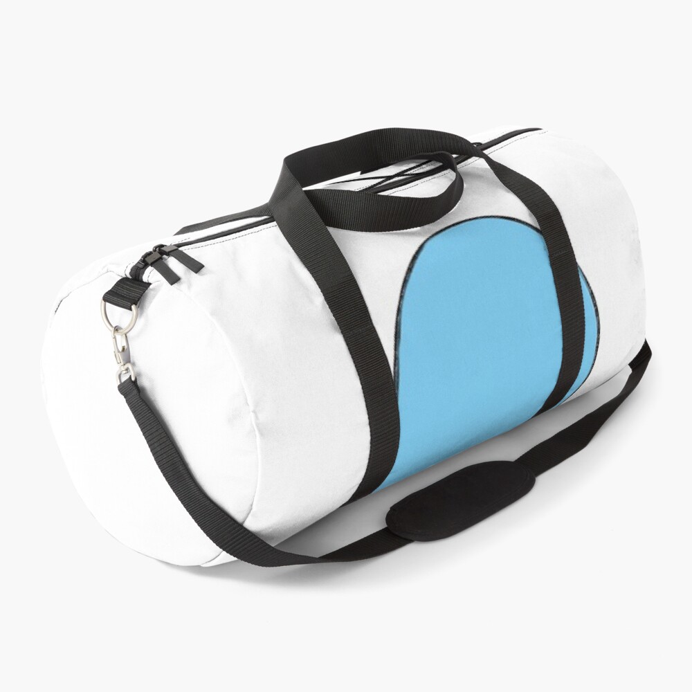 Joy Balloon on a duffle bag