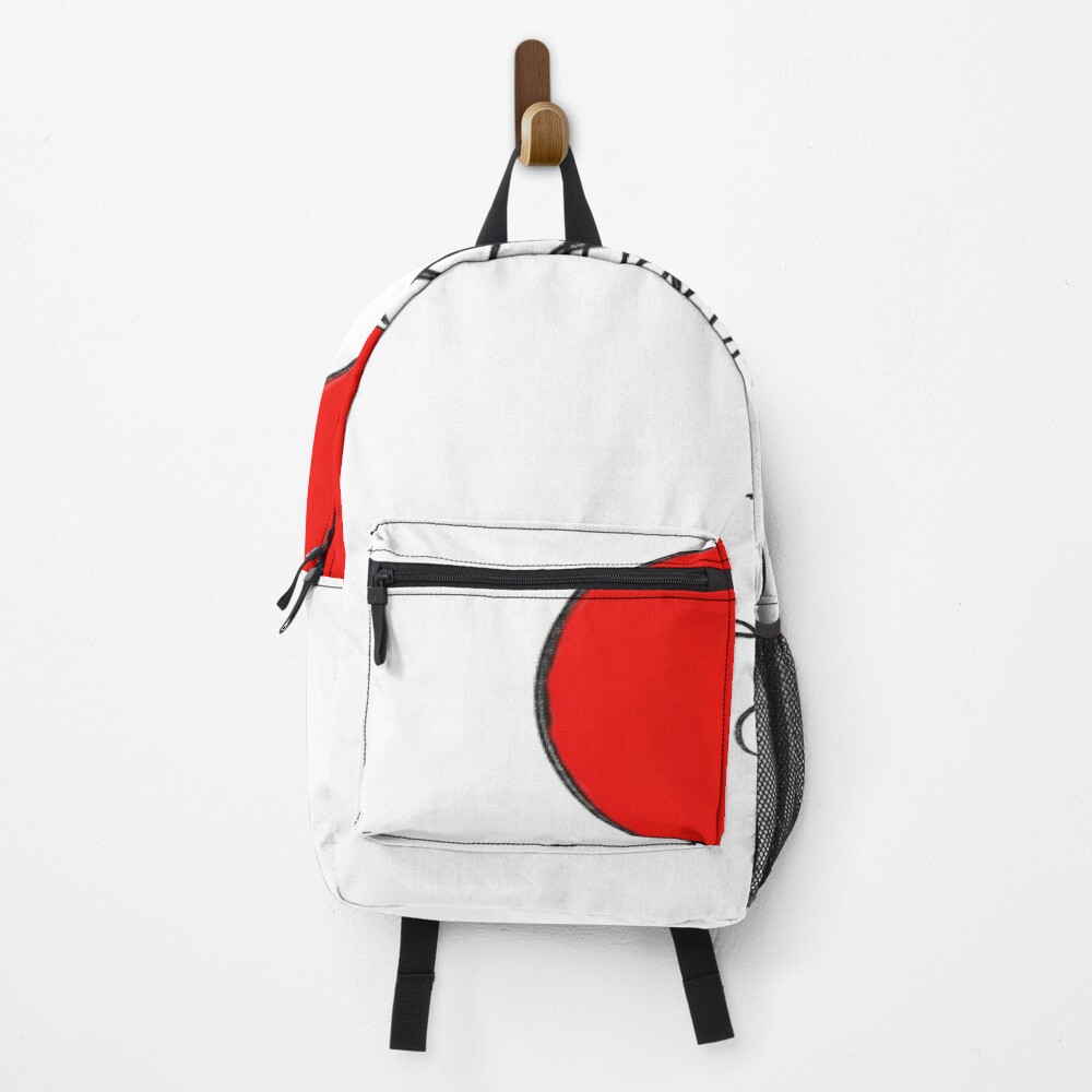 Hope Balloon on a backpack