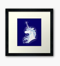 The Last Unicorn inspired drawing Framed Print