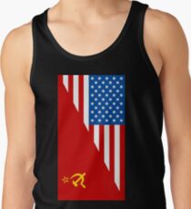 Mann von Onkel Flag Mashup Tank Top
