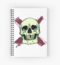 Cuaderno de espiral Skull n' Brush Strokes