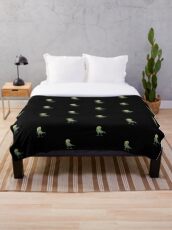 tyrannosaurus Throw Blanket