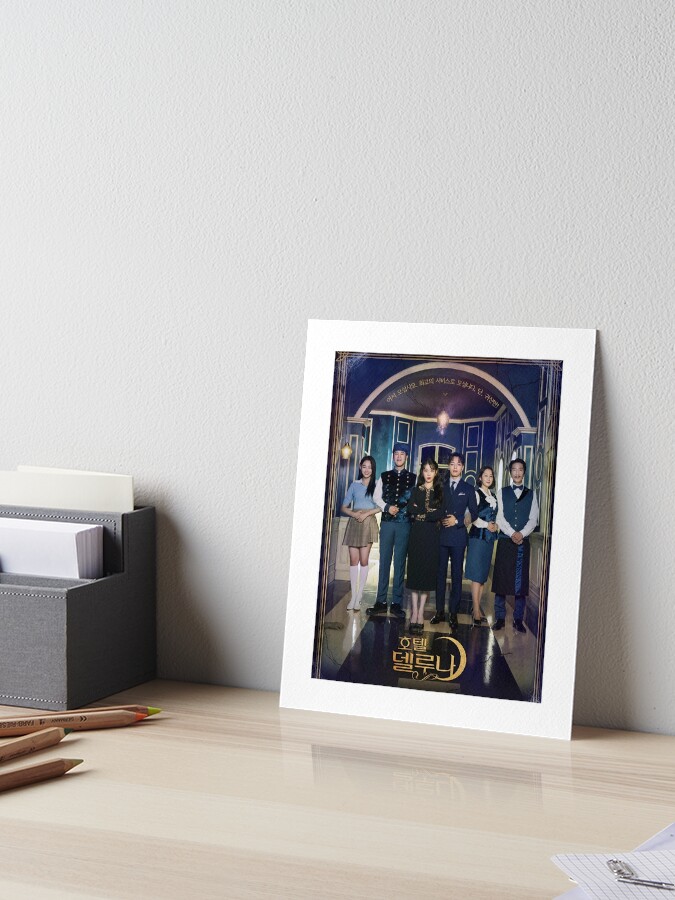 Hotel Del Luna Poster Art Board Print By Fusudrama