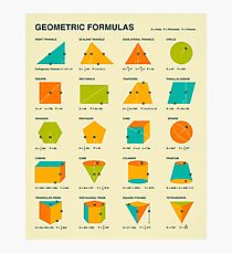 GEOMETRIC FORMULAS Photographic Print