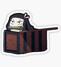 angery nezuko Sticker