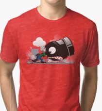 LUIGI: ALWAYS ANGRY Tri-blend T-Shirt