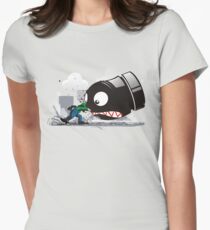 LUIGI: ALWAYS ANGRY Women's Fitted T-Shirt