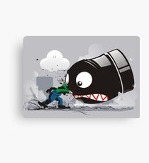 LUIGI: ALWAYS ANGRY Canvas Print
