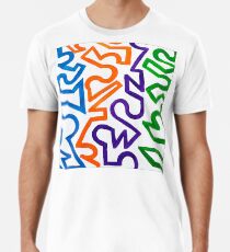 Continuous line columns Premium T-Shirt