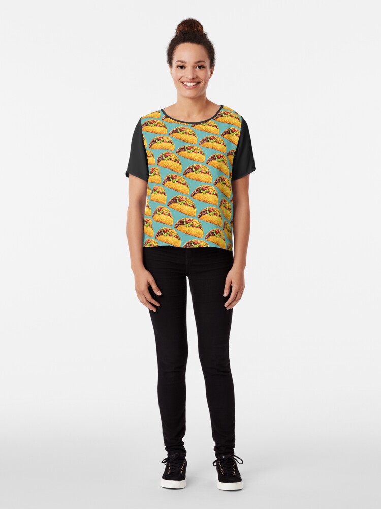 Alternate view of Taco Chiffon Top