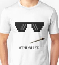 Thug Life Glasses Unisex T-Shirt