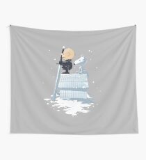 WINTER PEANUTS Wall Tapestry