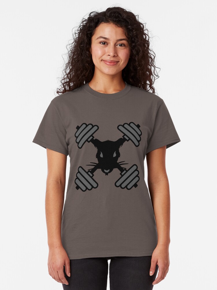 "Gym Rat" Tshirt by GriffDesigns Redbubble