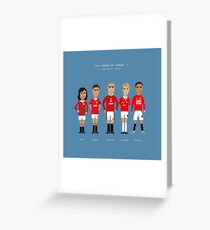 Legend 7 Greeting Card
