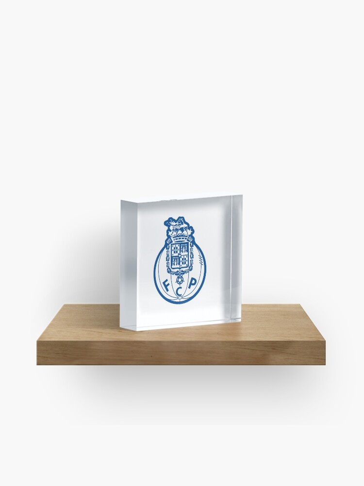 Fc Porto Liga Nos Portugal Transparent Logo Blue Acrylic Block By