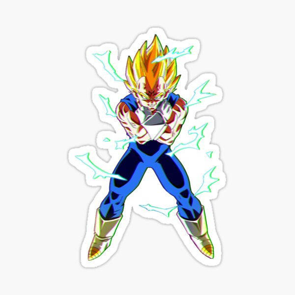 Vegeta Stickers | Redbubble