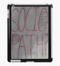 Sociopath? iPad Case/Skin