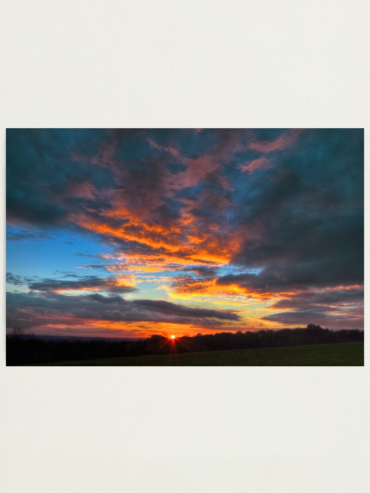 Alternate view of Wild Sunset Photographic Print