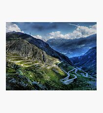 Gotthard Elbows Photographic Print