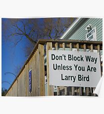 Sign Outside a Sandwich Shop Poster