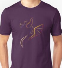 The purple Dragon Unisex T-Shirt