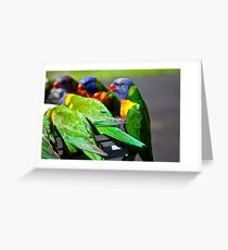 Even Rainbows can see Greeting Card