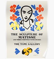 Henri Matisse - Exhibition poster advertising an art exhibition at the Tate Gallery in London, 1953 Poster