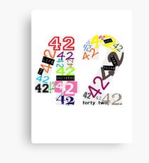 Variations on The Answer Canvas Print