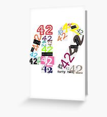 Variations on The Answer Greeting Card