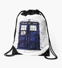 Time And Relative Demention In Space Drawstring Bag