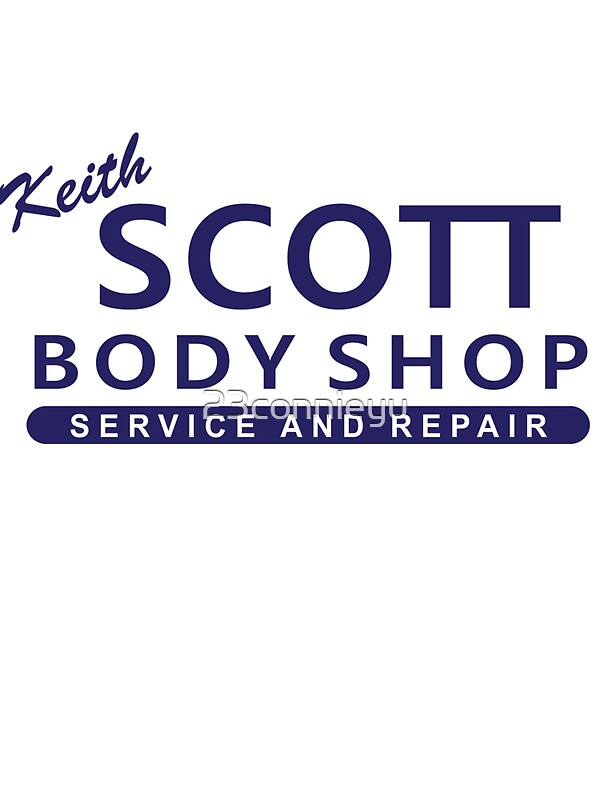 "One Tree Hill Keith Scott Body Shop" Stickers by 23connieyu Redbubble